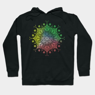 48. Rainbow Mandala Hoodie